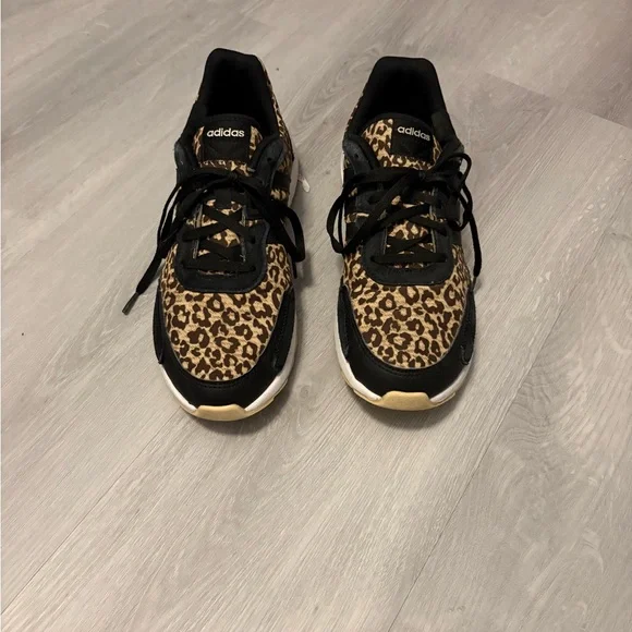 Adidas Women's Leopard Print Sneakers - Will Accept Reasonable Offers - Picture 1 of 6